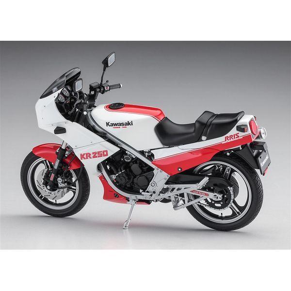 ハセガワ 1/12 カワサキ KR250 (KR250A) “ホワイト/レッドカラー