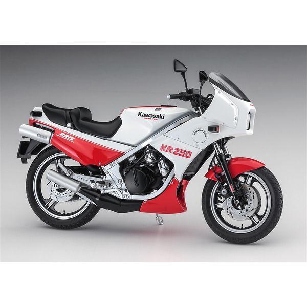 ハセガワ 1/12 カワサキ KR250 (KR250A) “ホワイト/レッドカラー