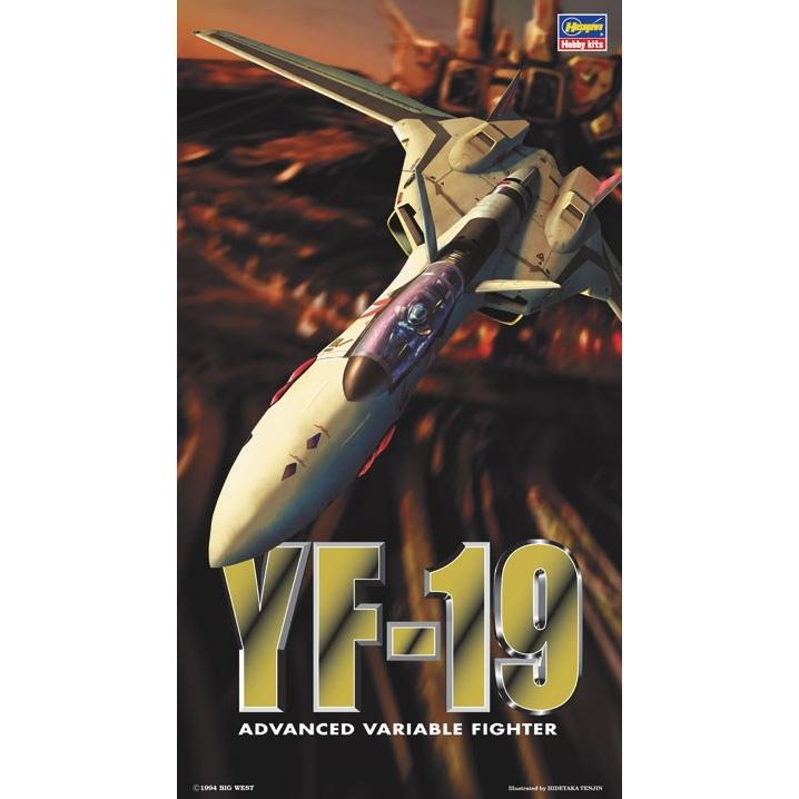 ハセガワ 1/72 YF-19 「マクロスプラス」より キャラクタープラモデル