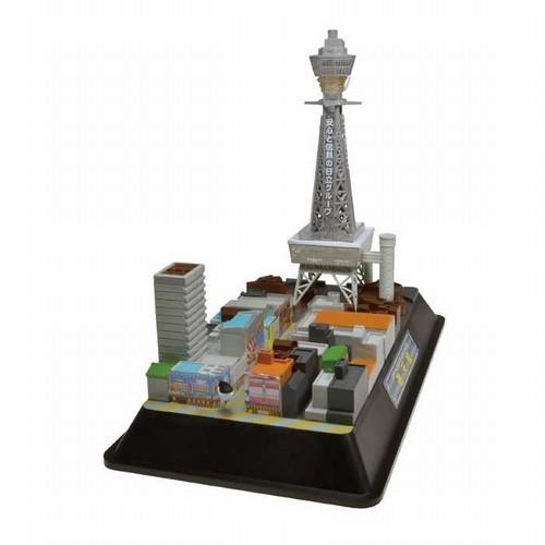 童友社　通天閣 彩色済み　1/800 情景モデル　プラモデル 彩色済み情景モデル 1/800 通天閣 童友社 : ポストホビーYahoo!店