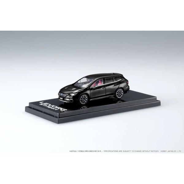 ホビージャパン 1/64 スバル レヴォーグ VN-5 STI Sport クリスタルブラックシリカ 完成品ミニカー HJ641044SBK｜posthobbyshop