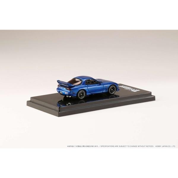 ホビージャパン 1/64 マツダ アンフィニ RX-7 FD3S A-SPEC./SPEED イノセントブルーマイカ 完成品ミニカー HJ643007DBL｜posthobbyshop｜02