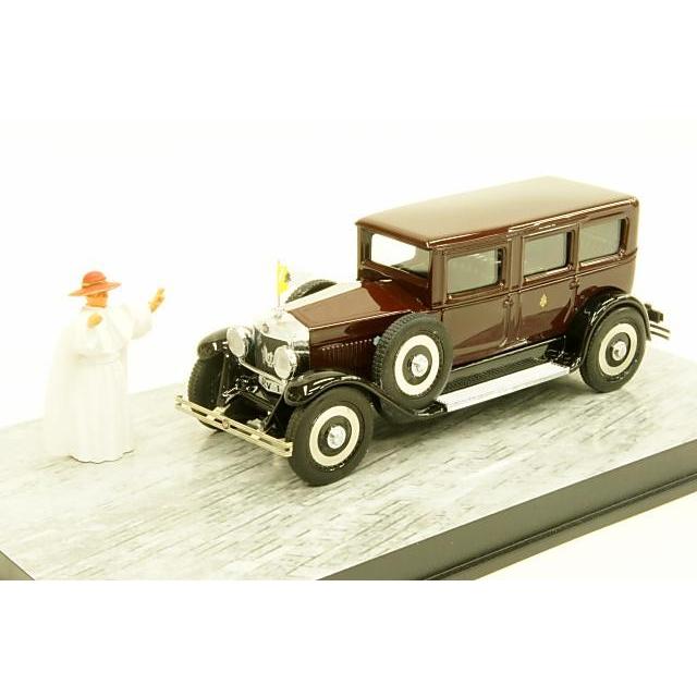 ミニカー リオ RIO (RIO4480-P) 1/43 フィアット 525 1929年 ピウス11世専用車 フィギュア付