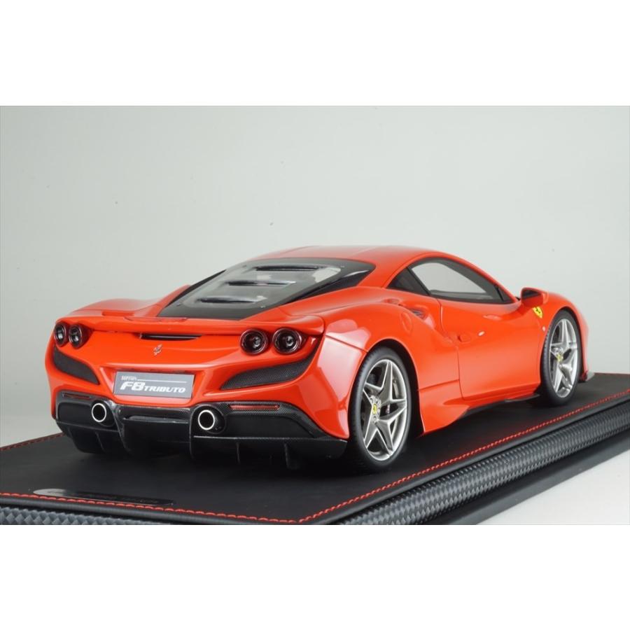 ⭐公式品⭐ BBR 1/18 フェラーリ F8トリブート 2019 ジュネーブモーターショー レッドスクーデリア ケース付属 完成品ミニカー P18171A 【9780647570】(35200円)
