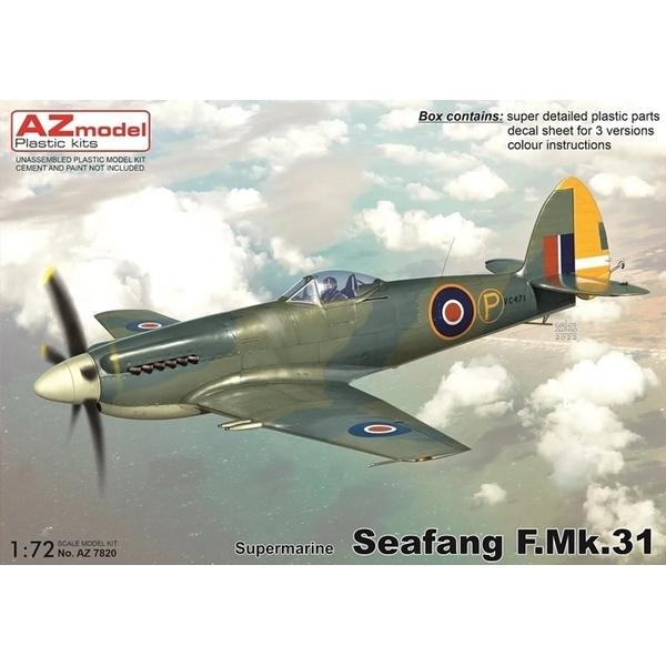 AZモデル 1/72 スーパーマリン シーファング F.Mk.31 スケールモデル AZM7820｜posthobbyshop