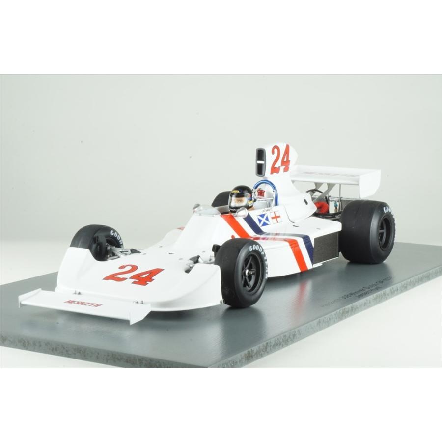 スパーク 1/18 ヘスケス 308 No.24 1975 F1 オランダGP ウイナー J.ハント 完成品ミニカー 18S406