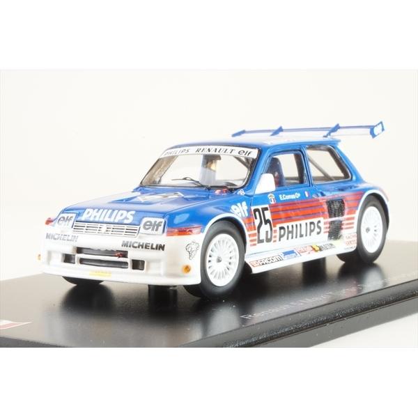 スパーク 1/43 ルノー 5 マキシターボ No.25 1987 スーパープロダクション E.コマス 完成品ミニカー SF055