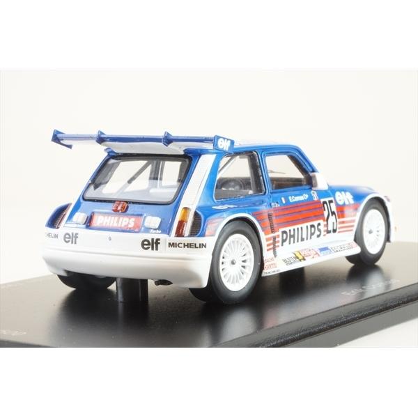 スパーク 1/43 ルノー 5 マキシターボ No.25 1987 スーパープロダクション E.コマス 完成品ミニカー SF055の画像