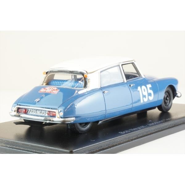 スパーク 1/43 シトロエン DS19 No.195 1963 ラリー・モンテカルロ 5位 B.ネイレット/J.Terramorsi 完成品ミニカー S5533の画像