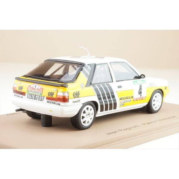 スパーク 1/43 ルノー 11 ターボ No.4 1987 WRC ラリー・ポルトガル 2位 J.ラニョッティ/G.Thimonier 完成品ミニカー S5568の画像