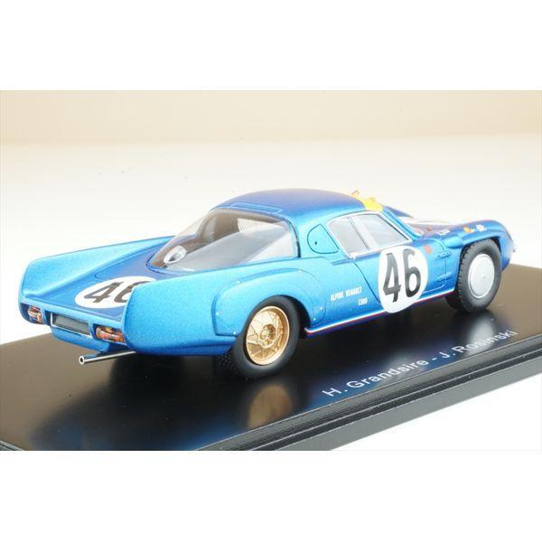 スパーク 1/43 アルピーヌ A210 No.46 1967 ル・マン24時間 9位 H.グランドサイア/J.ロシンスキ 完成品ミニカー S5687の画像