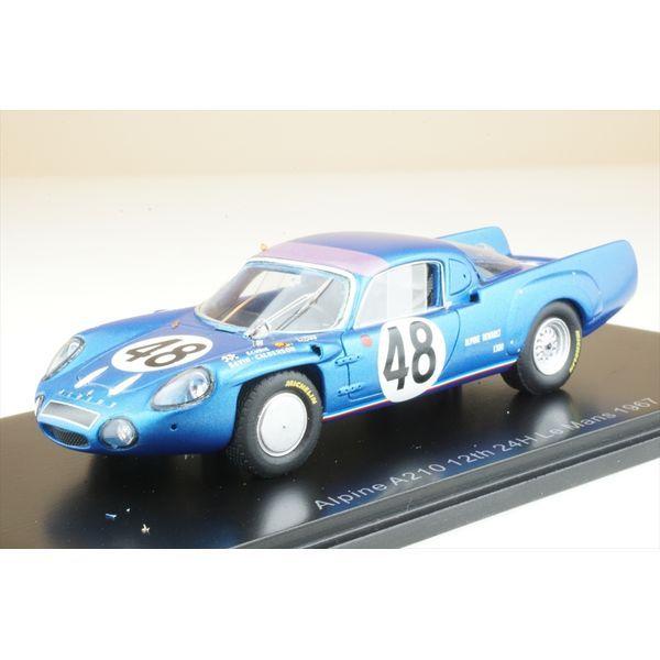 スパーク 1/43 アルピーヌ A210 No.48 1967 ル・マン24時間 R.de ラゲネステ/J.チェイニッセ 完成品ミニカー S5689