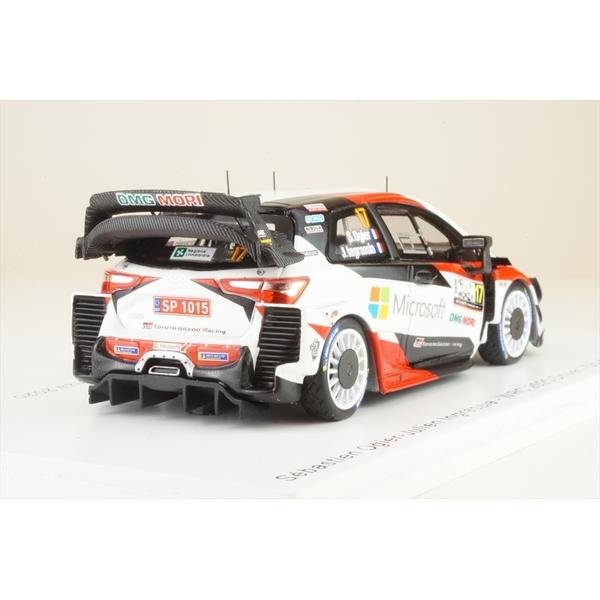スパーク 1/43 トヨタ ヤリス WRC No.17 2020 WRC ラリー・モンツァ ウィナー チャンピオン S.オジェ/J.イングラシア 完成品ミニカー S6572の画像