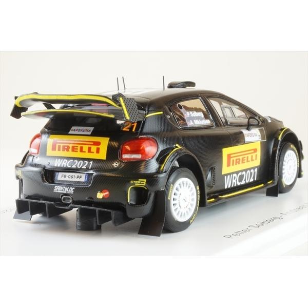 スパーク 1/43 シトロエン C3 サンテロック 2020 WRC ラリー・サルデーニャ ピエリ ティレルTest P.ソルベルグ/A.ミケルセン 完成品ミニカー S6574の画像