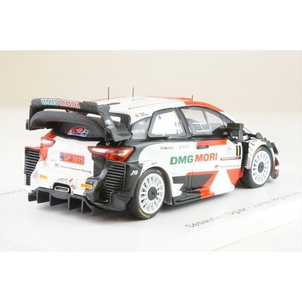 スパーク 1/43 トヨタ ヤリス No.1 2021 WRC ラリー・クロアチア ウィナー S.オジェ/J.イングラシア 完成品ミニカー S6588の画像