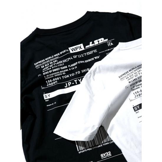 【35%off !!】Tシャツ SY32 by sweet years 10017 INVOICE GRAPHIC BIG TEE ビッグシルエット メンズ レディース バックプリント オーバーサイズ｜postosegreto｜12