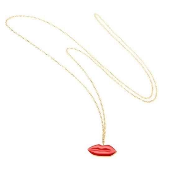 SALE】プレゼント リップ モチーフ ネックレス 絆 ミアズ MIA
