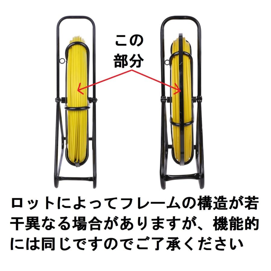 通線ワイヤー 100m 径6mm 配線通し 通線ロッド リール 通線ワイヤー 100m 径6mm 配線通し 通線ロッド リール