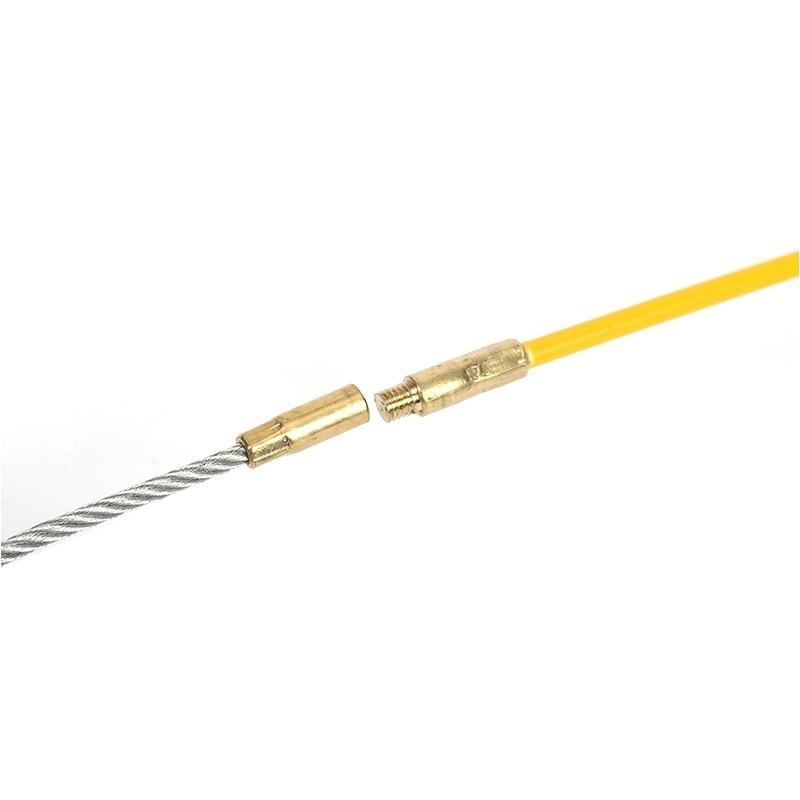 通線ワイヤー 58cm×10本 ケーブル索引具 入線工事用ロッド 配線通し 通線収納ケース付 ジョイントライン 先端アタッチメント付属 MK-080 |  | 04