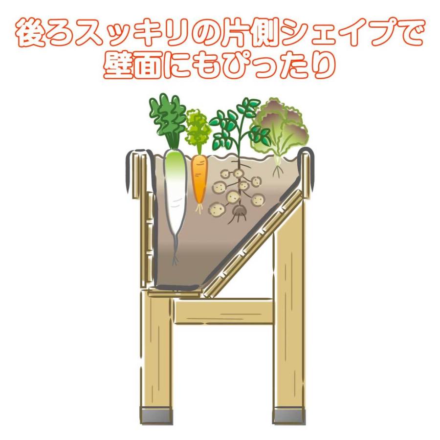 ホームベジトラグ ウォールハガー S おしゃれ 丸 家庭菜園 鉢 スタンド 英語 大型 室内 屋外 土 腐葉土 サイズ ナチュラル プランター菜園 バスケット オシャレ 木製 雑草 植木鉢 カバー 置くだけ 野菜 タカショー ラック 花