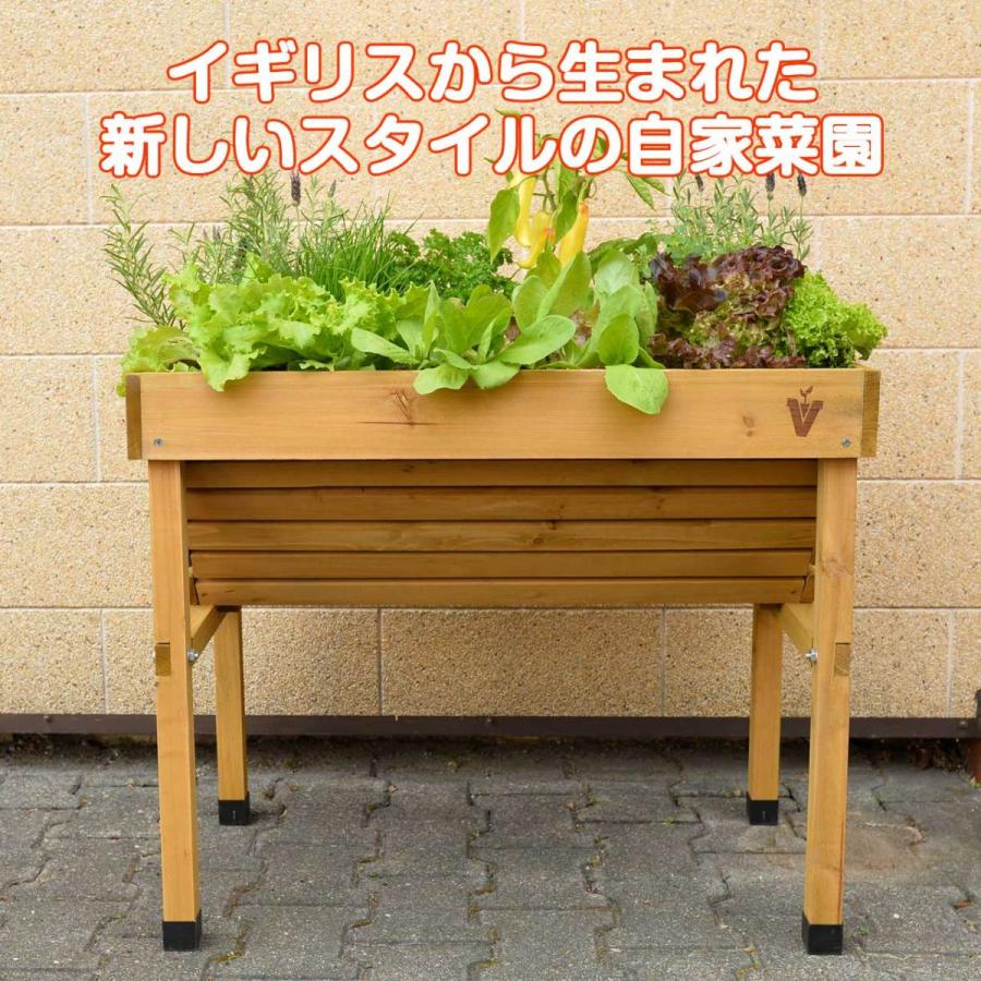 ホームベジトラグ ウォールハガー コンパクト ナチュラル タカショー 植木鉢 鉢 おしゃれ 家庭菜園 木製 Vgt Wh04f ハーブ苗のポタジェガーデン 通販 Yahoo ショッピング
