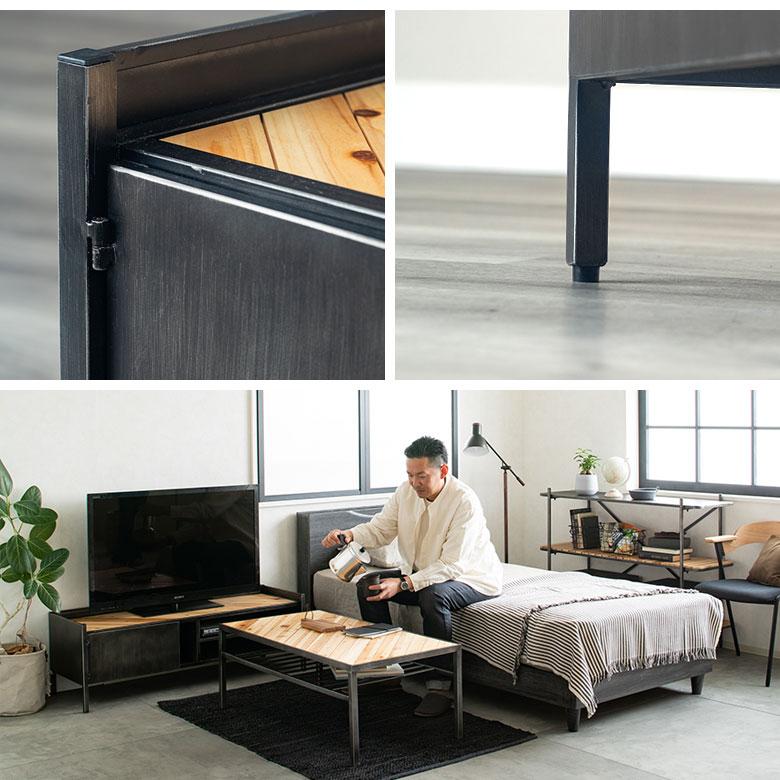 男前　テレビ台　テレビボード　ローテーブル　120㎝ 男前 テレビ台 テレビボード ローテーブル 120㎝ 【公式通販】