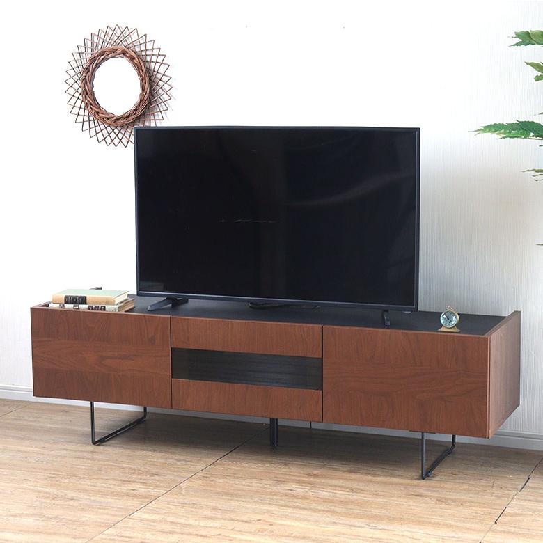 テレビ台 ローボード テレビボード 完成品 幅150cm ウォールナット