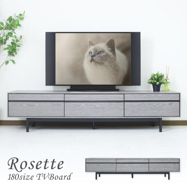 テレビ台 テレビボード 幅180 Tv台 完成品 リビング 木製 背面化粧 おしゃれ 北欧 アンティーク シャビーシック ロゼット 180tvボード A Hs ポタリコpotarico 通販 Yahoo ショッピング