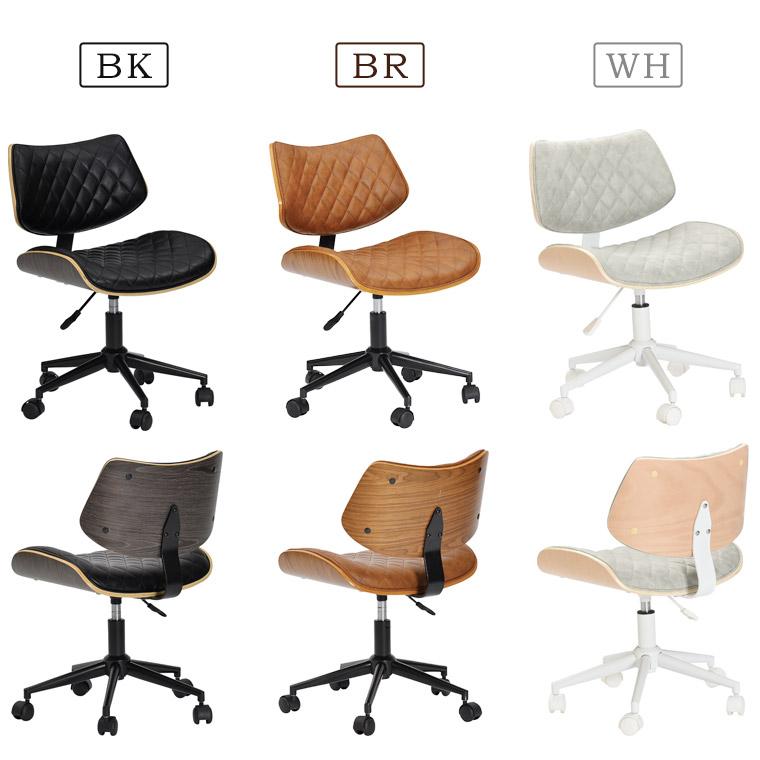 オフィスチェア デスクチェア PCチェア 学習椅子 回転 昇降 肘なし