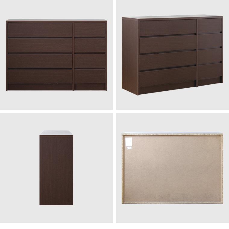 【美品/国産】アルダー材 ローチェスト SCOT 120 LC（幅120cm） 一生紀（ISSEIKI） チェスト ローチェスト たんす 収納 木製 120