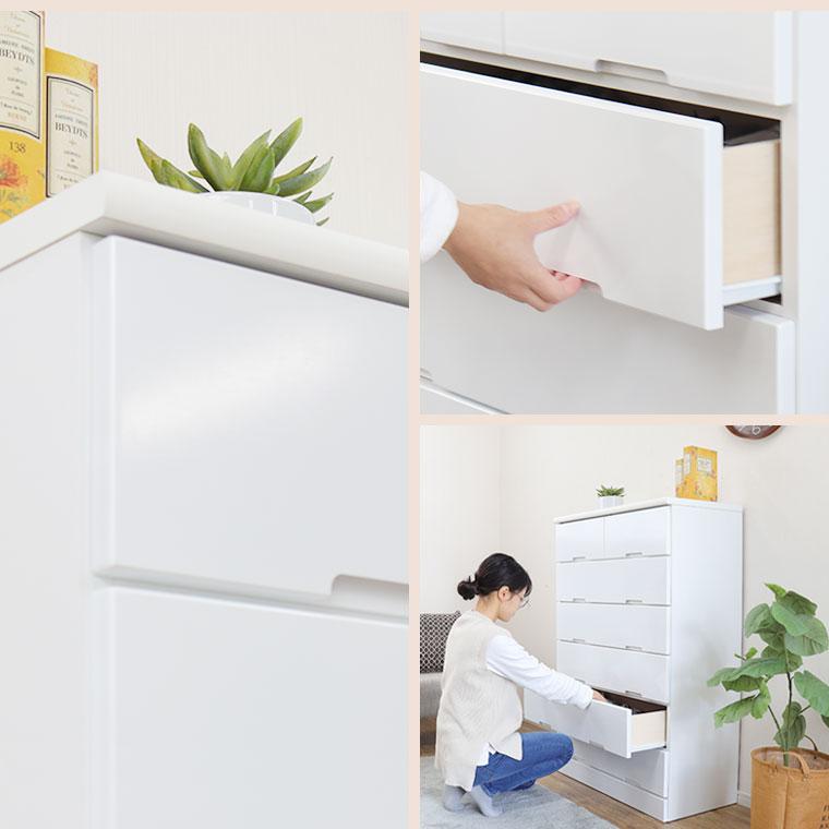 R072 白6段キッズタンス、コンパクトチェスト、80cm 美品 楽天市場】[GW割 7%offクーポン4/30〜5/6] チェスト 完成品 ホワイト