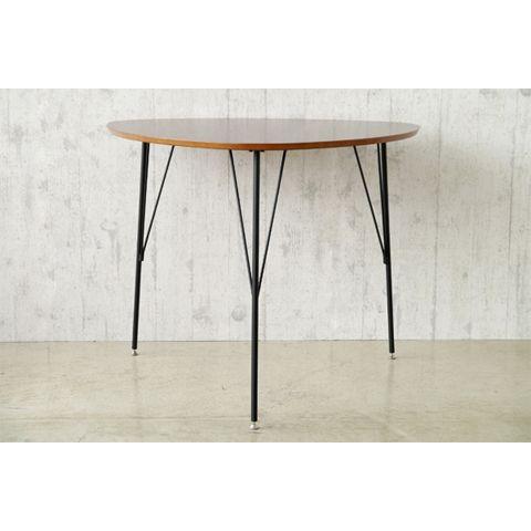 ダイニングテーブル テーブル 食卓テーブル ウォールナット 三角 北欧