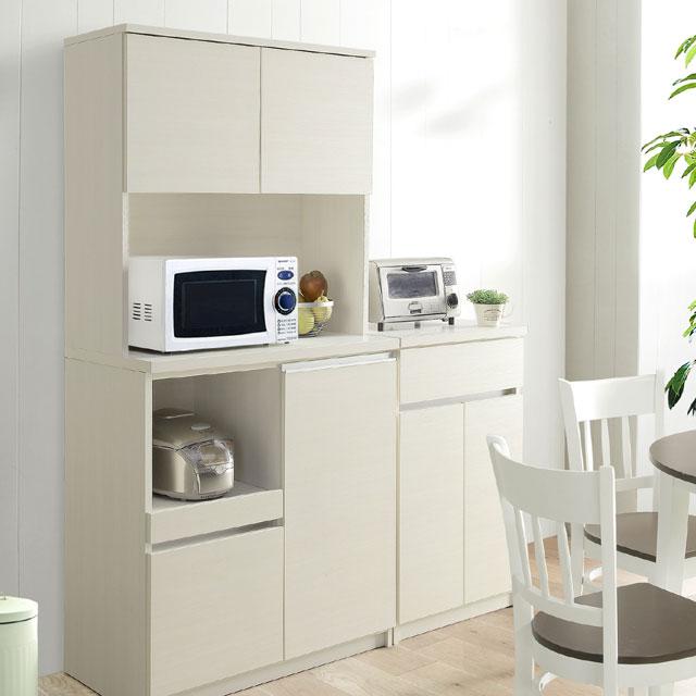 食器棚 キッチンボード オープンボード キッチン収納 日本製 完成品