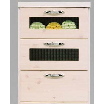 KS2ターボチェスト タンス 幅40cm 高さ147cm ホワイトバニラ