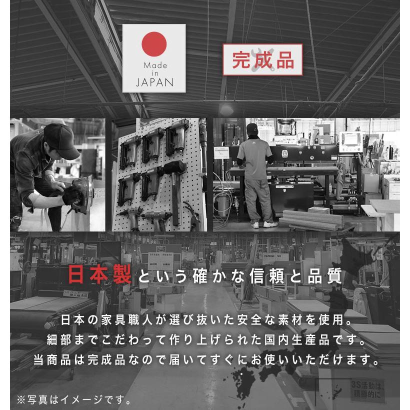 キッチンカウンター ゴミ箱収納 レンジ台 80幅 完成品 ダストボックス 作業台 日本製 インダストリアル ナチュラル 北欧 モダン 高級 ヴィンテージ オープン_2