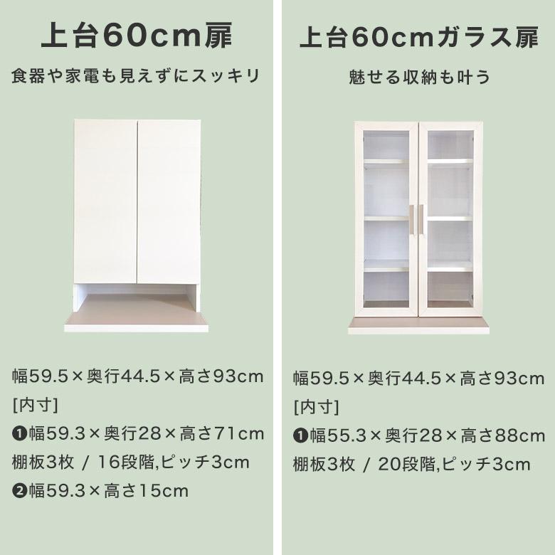 食器棚 キッチンボード キッチンカウンター レンジボード レンジ台 幅