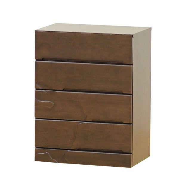 キッズチェスト 4段　たんす ブラウン
