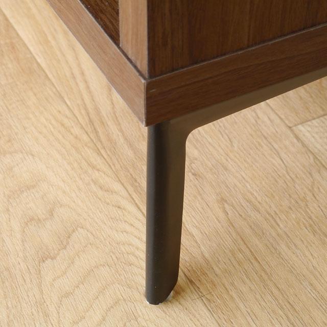 シェルフ キャビネット ラック 2段 幅120cm 木製ラック ディスプレイ