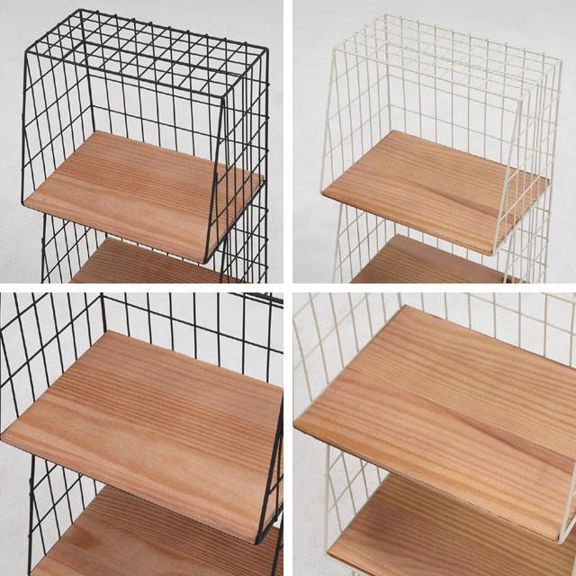 オープンラック サイドラック オフィス家具 オフィス収納 キャスター付き スチール脚 ブラック ホワイト シンプル デポー3段ラック