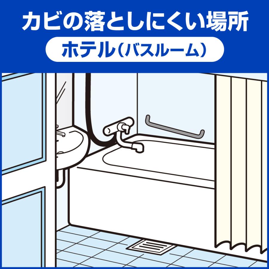 花王 強力カビハイター つけかえ用 1000ｍＬ 業務用 1Lｘ6本入り 塩素系洗浄剤｜potch7｜05