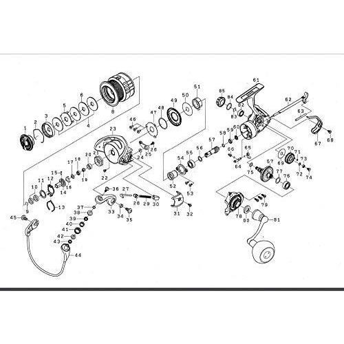 正規取扱店 スプール 4000h セオリー 17 ダイワdaiwa純正パーツ 2 8部品番号 a87 128a87 部品コード 8 スピニングリールパーツ Morrismonument Com