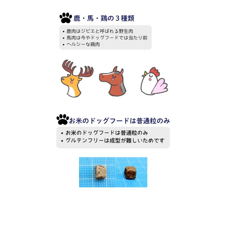 国産 無添加 ドックフード シニアパック C-2【 お米のドッグフード 】 鶏肉 800ｇ 2個  ドッグフード工房 野菜畑 700g 2個 セット_6