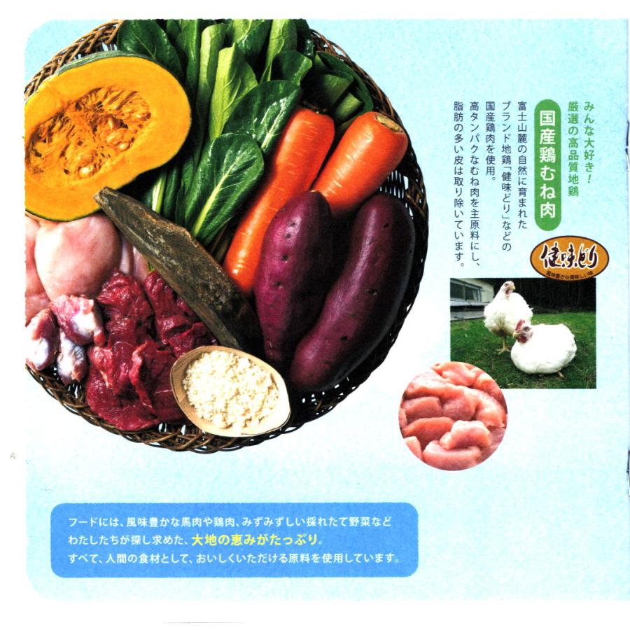 国産 無添加 自然食 健康 こだわり食材 ドッグフード工房 馬肉ベース