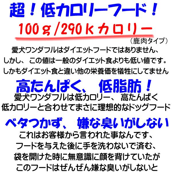 国産 無添加 ドックフード 自然食　ダイエットパック B-2【愛犬ワンダフル】 馬肉 800ｇ 2個 ドッグフード工房 野菜畑 750g 1個 セット （普通粒 小粒）｜potitamaya-y｜12