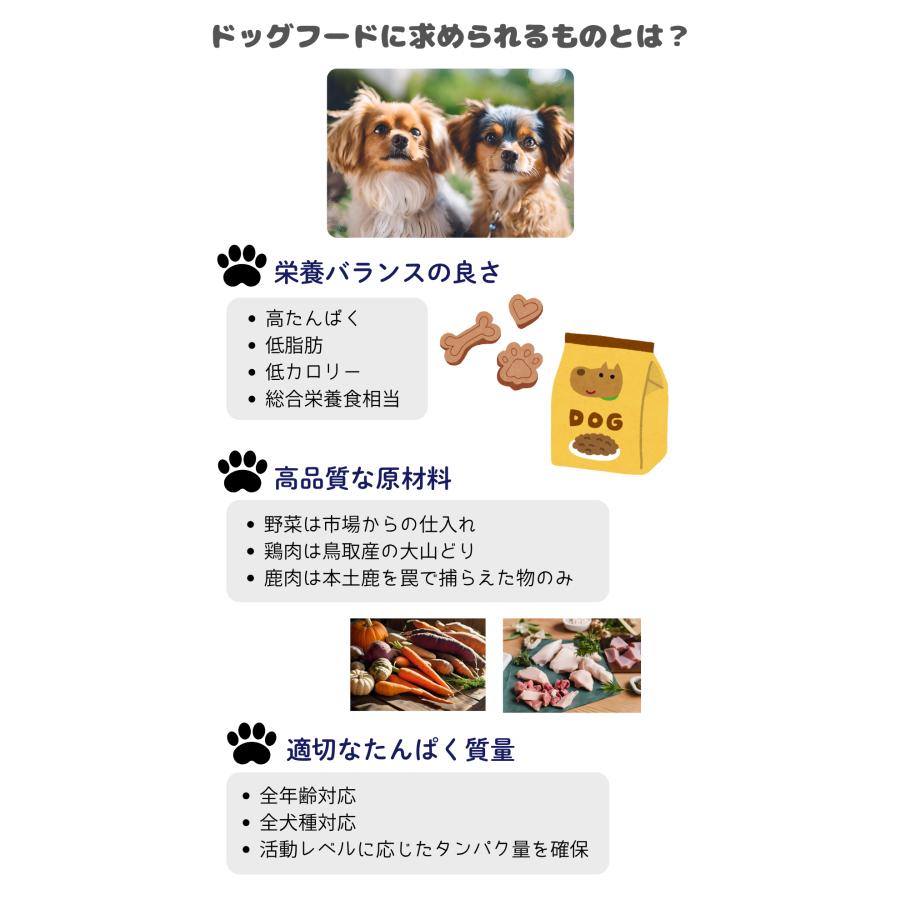 犬 ドッグフード 無添加 国産 鹿 鶏 馬 小型犬 シニア犬用ドライフード 愛犬ワンダフル 鹿馬ハーフ＆ハーフ 小粒 普通粒 800g 5個_5