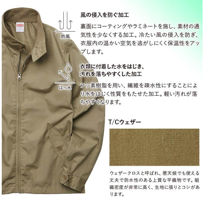 United Athle T/C スウィングトップ ジャケット 刺繍名入れ対応