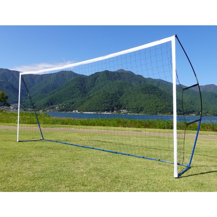 REFREEZE リフリーズ ポータブル サッカーゴール 5×2.15m 収納バッグ付き 8人制サッカー ゴール 公式サイズ 試合 対戦 練習