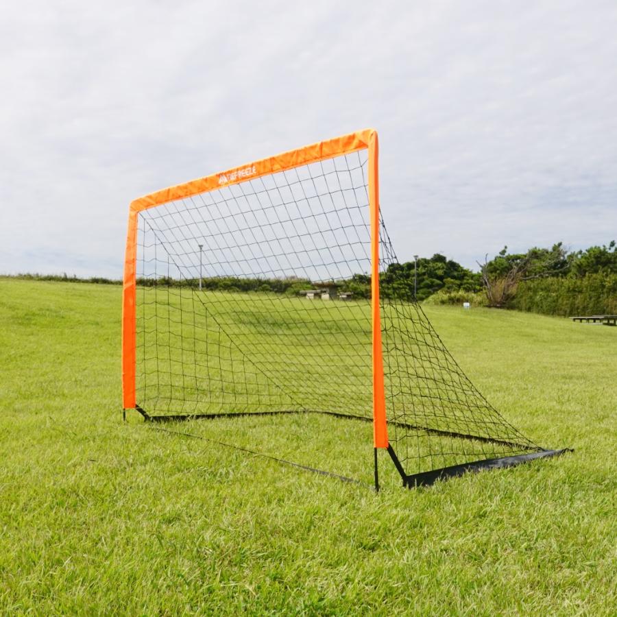REFREEZE リフリーズ 200×130cm 折りたたみ サッカーゴール オレンジ 2