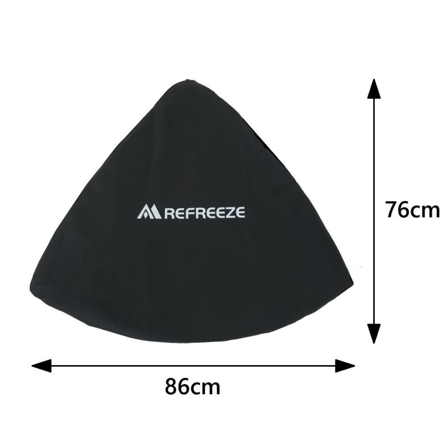 REFREEZE リフリーズ 90×74cm 折りたたみ サッカーゴール ブラック 1個 収納バッグ付き 室内 屋外兼用 ポータブル ポップアップ サッカー |  | 02