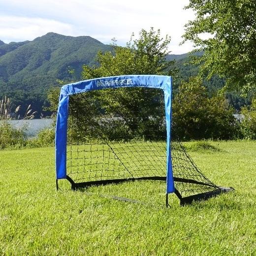 REFREEZE リフリーズ 90×74cm 折りたたみ サッカーゴール ブルー 2個